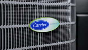 Close up view of Carrier Air conditioner